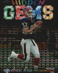 Andre Reed #HG1 Football Cards 1998 Topps Chrome Hidden Gems Prices