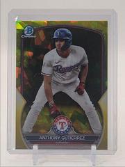 Anthony Gutierrez [Yellow] Baseball Cards 2023 Bowman Draft Chrome Prices