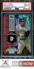 Willie Mays [Holofoil] #CH-83 Baseball Cards 2013 Topps Chasing History Prices