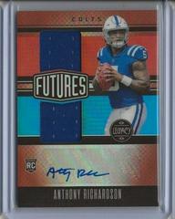 Anthony Richardson [Ruby] #FDA-7 Football Cards 2023 Panini Legacy Futures Dual Patch Autographs Prices