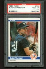 Butch Waynegar #144 Baseball Cards 1984 Fleer Prices