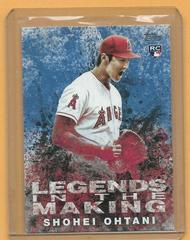 Shohei Ohtani [Blue] Baseball Cards 2018 Topps Update Legends in the Making Prices