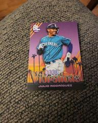 Julio Rodriguez #GV-11 Baseball Cards 2024 Topps Big League Baseball Good Vibrations Prices