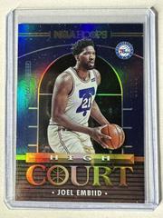 Joel Embiid [Holo Artist Proof Gold] Basketball Cards 2021 Panini Hoops High Court Prices