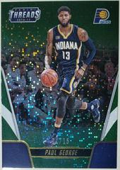 Paul George [Dazzle Green] #1 Basketball Cards 2016 Panini Threads Prices