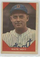 Waite Hoyt #69 Baseball Cards 1960 Fleer Prices