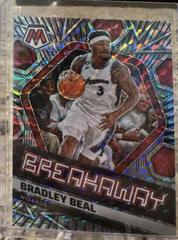 Bradley Beal [Mosaic] #9 Basketball Cards 2022 Panini Mosaic Breakaway Prices