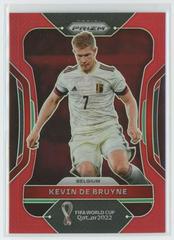 Kevin De Bruyne [Red] Soccer Cards 2022 Panini Prizm World Cup Prices
