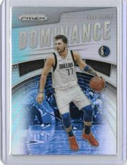 Luka Doncic [Silver Prizm] Basketball Cards 2019 Panini Prizm Dominance Prices