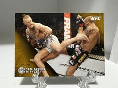 Conor McGregor [Gold] #55 Ufc Cards 2015 Topps UFC Knockout Prices