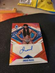 Jinder Mahal [Red] #PA-JMH Wrestling Cards 2022 Panini Chronicles WWE Phoenix Autographs Prices