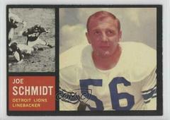 Joe Schmidt Football Cards 1962 Topps Prices