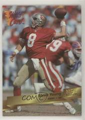 Steve Young #2 Football Cards 1993 Wild Card Prices