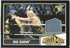 Big Show Wrestling Cards 2013 Topps Best of WWE Wrestlemania 29 Mat Relics Prices