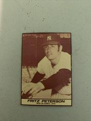 Fritz Peterson [Hand Cut] Baseball Cards 1971 Milk Duds Prices
