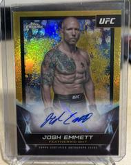 Josh Emmett [Gold Refractor] #FNA-JEM Ufc Cards 2024 Topps Chrome UFC Signature Prices
