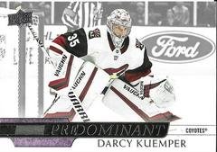 Darcy Kuemper #PR-9 Hockey Cards 2020 Upper Deck Predominant Prices