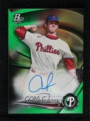 Andrew Painter [Green Autograph] #TOP-34 Baseball Cards 2022 Bowman Platinum Top Prospects Prices