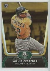 Yoenis Cespedes [Gold] #21 Baseball Cards 2012 Bowman Platinum Prices