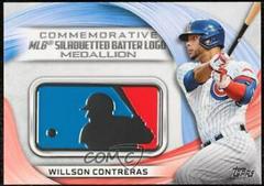 Willson Contreras #MLBL-WC Baseball Cards 2022 Topps MLB Logo Medallion Relics Prices