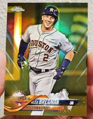 Alex Bregman [Gold Refractor] #HMT82 Baseball Cards 2018 Topps Chrome Update Prices