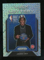 Jaden Ivey [Mojo] #5 Basketball Cards 2022 Panini Prizm Luck of the Lottery Prices