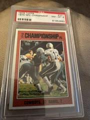 NFC Championship [Cowboys vs. Rams] #331 Football Cards 1976 Topps Prices