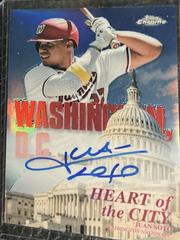 Juan Soto [Red] Baseball Cards 2022 Topps Chrome Heart of the City Autographs Prices