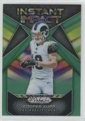 Cooper Kupp [Green] Football Cards 2017 Panini Prizm Instant Impact Prices