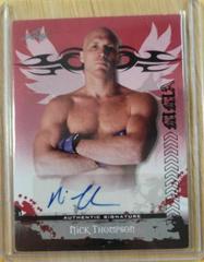 Nick Thompson [Red] #AU-NT1 Ufc Cards 2010 Leaf MMA Autographs Prices