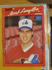 Mark Langston #338 Baseball Cards 1990 Donruss Prices