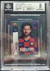 Lionel Messi #59 Soccer Cards 2019 Topps UEFA Champions League Stickers Prices