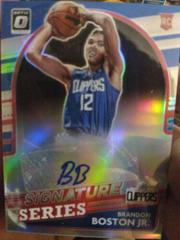 Brandon Boston Jr. #SS-BBJ Basketball Cards 2021 Panini Donruss Optic Signature Series Prices