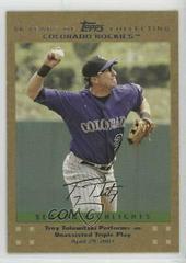 Troy Tulowitzki [Gold] #UH209 Baseball Cards 2007 Topps Update & Highlights Prices