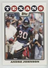 Andre Johnson [Gold] #129 Football Cards 2008 Topps Prices