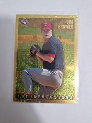 Jim Brower Baseball Cards 1995 Bowman Gold Foil Prices