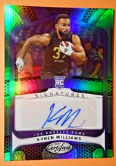 Kyren Williams [Green] #RS-KW Football Cards 2022 Panini Certified Rookie Signatures Prices