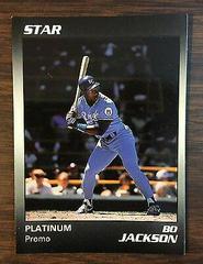 Bo Jackson [Promo] Baseball Cards 1990 Star Platinum Edition Prices