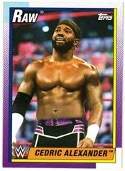 Cedric Alexander Wrestling Cards 2021 Topps Heritage WWE Prices
