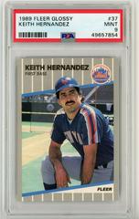Keith Hernandez #37 Baseball Cards 1989 Fleer Glossy Prices