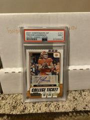 Trevor Lawrence [Autograph Stub] #101C Football Cards 2021 Panini Contenders Draft Picks Prices