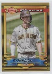 Wil Myers [Gold Refractor] #112 Baseball Cards 2021 Topps Finest Flashbacks Prices