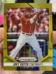 Joey Votto [Gold Prizm] Baseball Cards 2014 Panini Prizm Prices