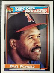 Dave Winfield Baseball Cards 1991 Topps Prices