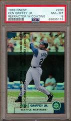 Ken Griffey Jr. [Refractor w/ Coating] #200 Baseball Cards 1999 Finest Prices