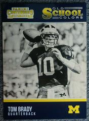 Tom Brady #25 Football Cards 2016 Panini Contenders Draft Picks Old School Colors Prices