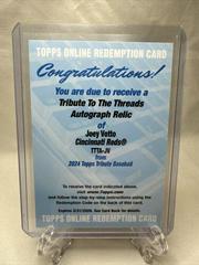 Joey Votto #TTTA-JV Baseball Cards 2024 Topps Tribute Threads Autograph Relic Prices