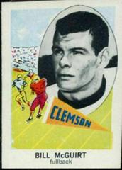 Bill McGuirt #160 Football Cards 1961 NU Card Prices