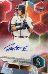 Colt Emerson [Red] #B23-CE Baseball Cards 2023 Bowman's Best of Autographs Prices