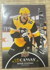 Radim Zohorna [Black] Hockey Cards 2021 Upper Deck UD Canvas Prices
